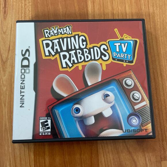 Nintendo Ds Raving Rabbids TV Party Game‎ - Picture 1 of 3